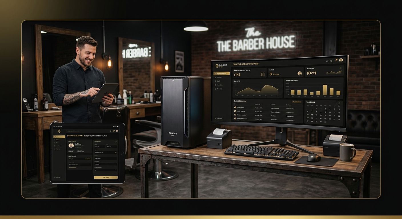 HOZI ERP Barbershop